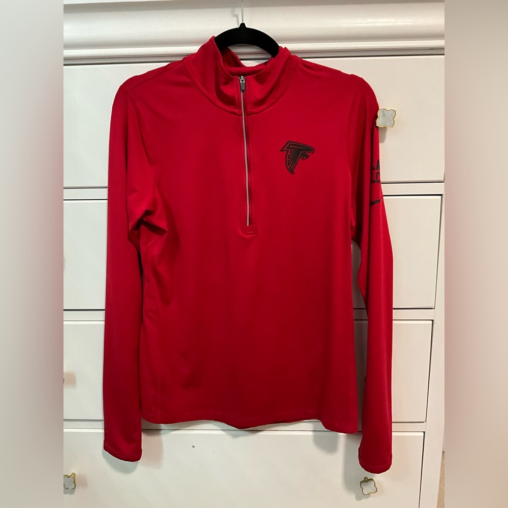 Nike NFL Red Dri-Fit Pullover with Logo